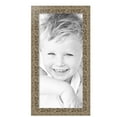 thumbnail image 2 of ArtToFrames 16" x 34" Antique Floral Silver Picture Frame, 16x34 inch Multi Wood Poster Frame (WOM-5168), 2 Pack, 2 of 6