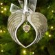thumbnail image 4 of Colgante de ala conmemorativa Colgante de Navidad Una pieza de mi corazón está en el cielo Colgante de árbol de Navidad Regalo de recuerdo Ormromra WRJM-408, 4 of 6