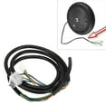 thumbnail image 1 of Wheel Engine Motor Wire Cable, Professional Rubber 85cm Length Scooter Front Wheel Motor Wire Cable High Sensitivity  For Replacement, 1 of 8