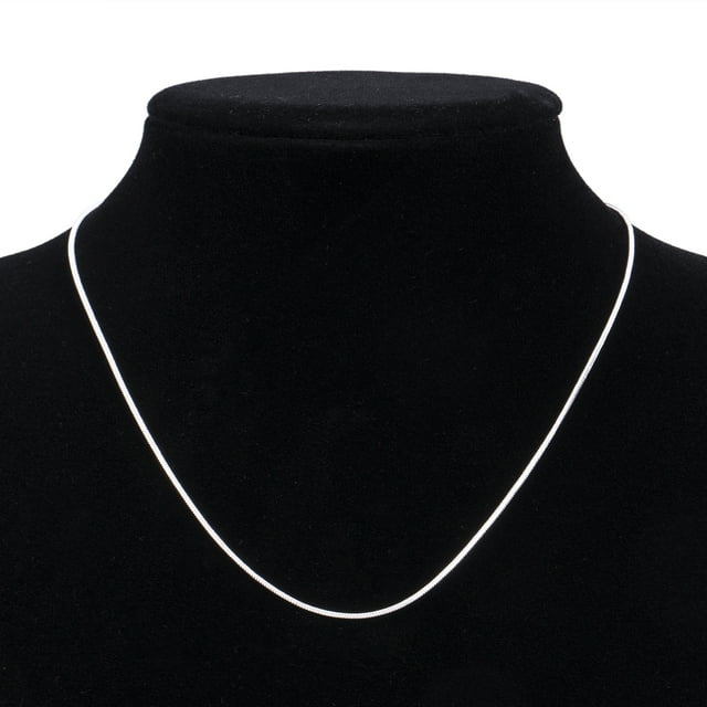 ITFABS Bijoux Élégants pour Femmes Chaîne d'Ornement Ajustable en Argent Sterling