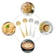thumbnail image 4 of GOOHOCHY 4pcs Cucharas de café de acero inoxidable Cucharas de helado Cucharón Postre Cucharas Cuchara de azúcar, 4 of 8