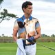 thumbnail image 3 of Balery Blue Sky Meadow Cute Cow Camisa Polo de Hombre con Estampado, de Manga Corta y Tejido Medio, Camisa Tipo Golf Polo-Medium, 3 of 6