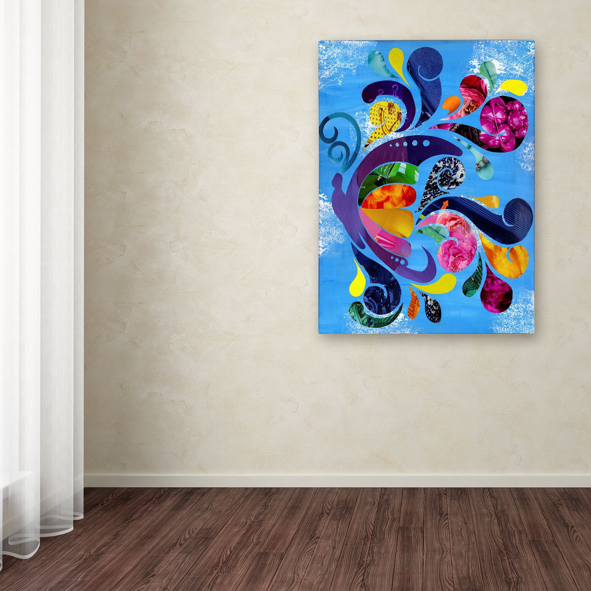 Trademark Fine Art 'Butterfly' Canvas Art by Artpoptart