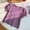 Purple, variant on T Shirts for Girls Purple Girls Puff Sleeve Tops Casual Summer Girl Clothes Girls T Shirts 7-8 Years