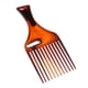 thumbnail image 4 of Peine Desenredante Shamjiam Sin frizz Afro Peine para peinar Tamaño 17.5 x 7 cm, 4 of 7