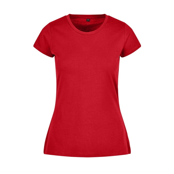 Build Your Brand - Camiseta Basic para Mujer (Ciudad Roja)