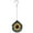 Black, variant on TUWABEI Hanging Bird Feeder for Outside, Birdhouse Feeder Hanging Decoration For Courtyards And Gardens Bird Cage Ornament