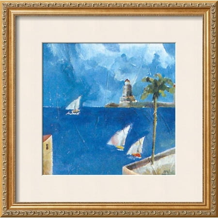 - Gran Canaria III Framed Art Print Wall Art By A. Cardoso - 19.5x19.5