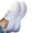 White 39, variant on Joernso 1 Pair Women Walking Shoes Anti-skid Rubber Soles Lace-up Platform Shoes Slip On Comfort Casual Flats Foam Insole Tennis Sneakers for Gym Running
