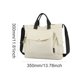 thumbnail image 3 of Bolso de mano de lona para mujer, bolso Hobo con correa ajustable, bolso de compras de viaje informal, 3 of 9