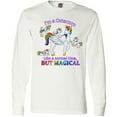 thumbnail image 3 of Inktastic I'm a Omacorn, Like a Normal Oma, but Magical Long Sleeve T-Shirt, 3 of 5