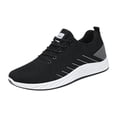 thumbnail image 3 of HAJWOH Men's Trendy Casual Shoes Breathable Soft Sole Sneakers for Walking Gym Lightweight Comfortable Athletic Shoes Fashionable Non-Slip Loafers for Everyday Wear 42, 3 of 6