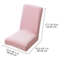thumbnail image 3 of Chair Covers Elastic Dining Chair Covers Stretchable Tablecloth Set for Kitchen Dining Room(1Pcs) Rkxzt, 3 of 9