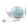thumbnail image 2 of Sale Today Clearance! Creative Snail Shape Lotion Sub-bottling Detachable Push-type Shampoo Lotion Bottle Shower Gel Empty Bottle Sub-bottling, 2 of 2