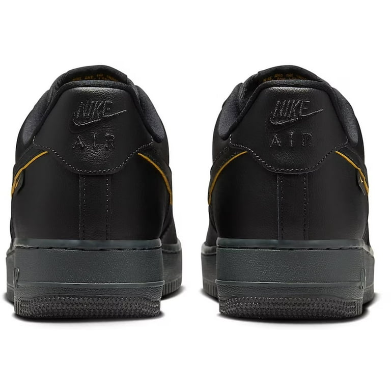 Men's Nike Air Force 1 '07 Black/University Gold (FZ4617 001) - 8