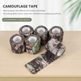 thumbnail image 3 of 6 Roll Camouflage Tape Cling Scope Wrap Stretch Bandage Self-Adhesive Tape for Camping Hunting Bike Telescope, 3 of 8