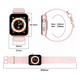 thumbnail image 5 of "Reloj Inteligente Blossom  Mujer, Smartwatch, Llamada, Asistente Voz Rosa ", 5 of 5