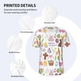 thumbnail image 3 of Rateoe Happy Easter1 Pattern Men’s Baseball Short Sleeve Polo Shirt, Midweight Men's Shirt Golf Shirt Polo Shirts Quick Dry Short-XX-Large, 3 of 7