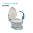 thumbnail image 4 of Baño Entrenador Bacinica The Baby Shop  con sonido, antiderrapante y asiento acojinado Azul, 4 of 8