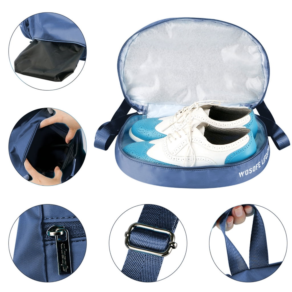 ZPAQI Backpack with Pockets Golf Shoes Bags with Compartment Pockets Sports Gym Bag