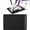 black, variant on RYLZX Non-Slip Workout Mat for Ellipse Leg Exerciser, Ellipse Machine Mat, Exercise Mat for Under Desk Ellipticals, Suitable for Electric Seated Foot Pedal Exerciser, Stability & Floor Protection