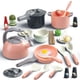 thumbnail image 1 of Juego de juguetes Play Kitchen Bruvoalon, 32 piezas, con ollas, sartenes y comida, 1 of 7