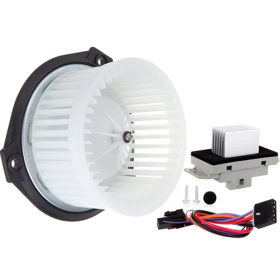 SCITOO Heater Blower Motor and HVAC Resistor Blower Motor Module fit for 2001-2003 for Chevrolet Impala