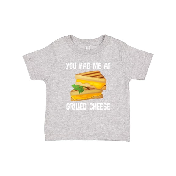 Inktastic You Had Me at Grilled Cheese Sandwich Boys or Girls Baby T-Shirt