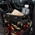 thumbnail image 6 of Motorcycle Mini Trash Can for Car: Foldable, with Lid, Leak-Proof, Hanging Storage Bag - Car Garbage Can, 6 of 6