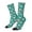 White, variant on Funny Christmas Deer Crew Socks for Men & Women, Breathable Casual Athletic Ankle Socks