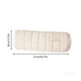 thumbnail image 3 of Hyknon Aesthetic Pencil Case, Large Capacity Striped Pencil Pouch with Zipper, Stationery Makeup Bag Organizer for Classroom College Office Supplies, 3 of 7