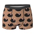 thumbnail image 6 of Men's Boxer Briefs, Funny Black sheep cute Soft Comfy Mens Underwear Boxer Briefs Breathable With Widen Waist, 6 of 7
