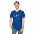 thumbnail image 6 of My Heart Beats for Music T-Shirt, Classic Crew Neck, Short Sleeve Shirt, 6 of 9