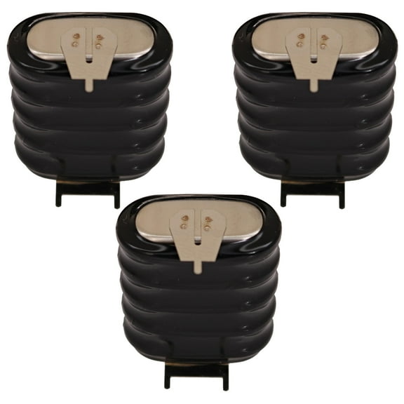 3x Exell 5/V150H 3 Pin 6V 150mAh NiMH Battery 55615305059