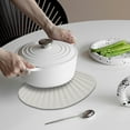 thumbnail image 5 of TIELUTT Napperons en Silicone Style pour Tables à Manger à la Maison, Napperons Ronds pour Table Intérieure, Tapis de Table Transparent pour Tout-Petits, Ensemble de Table Ronde Extérieure pour 4, Ensemble de Table de Cuisine pour 4, Table Basse de Moins de 150 m, 5 of 5