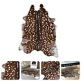 thumbnail image 5 of 110X90CM Faux Deer Rug Animal Printed Cowhide Area Rug for Home Livingroom, 5 of 5