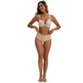 thumbnail image 5 of Unique Bargains Women's High Waist Tummy Control Full Coverage Briefs S Beige, 5 of 6