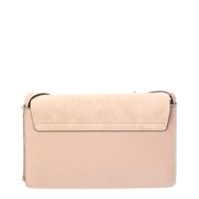 Chloé Logo Leather Shoulder Bag, Brown