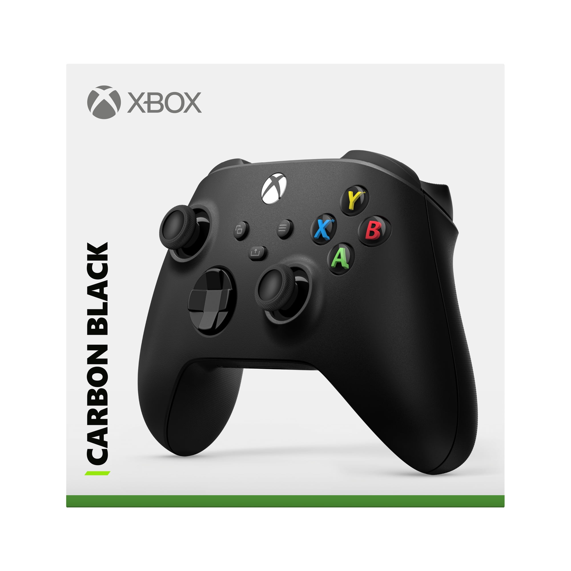 Microsoft XBOX Wireless Controller - Carbon Black – for XBOX Series X|S, XBOX One, PCs, and Cloud-Enabled Devices