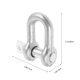 thumbnail image 2 of ADDHAT De Izaje Galvanizado De Acero Resistente Para Industria Color Plata, 2 of 6
