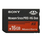 Sony - Flash memory card - 16 GB - Memory Stick PRO-HG Duo - for Cyber-shot DSC-H90, DSC-HX10V; NXCAM HXR-NX3D1U, NEX-FS100U, NEX-FS100UK