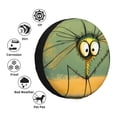 thumbnail image 4 of Fotbe Quirky Cartoon 123 Funda de Llanta de Repuesto con Estampado, Engrosada, Ajuste Universal para Jeep, Remolque, RV, SUV, Camión-15 inch, 4 of 6