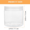 thumbnail image 4 of Contenedores de alimentos a prueba de fugas, frascos de dulces con tapas, tanque de almacenamiento transparente de 8 oz, plástico para galletas, mascotas, nueces, 10 piezas, 4 of 6