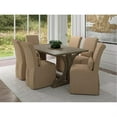 thumbnail image 5 of Sunset Trading Newport 20" Fabric Slipcovered Dining Chair in Tan, 5 of 5