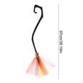 thumbnail image 3 of 38.2 Inch Witch Broom with Ribbon, Halloween Decoration Party Favor Photo Booth Accessories, 3 of 6