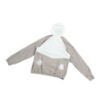 thumbnail image 2 of Chaqueta de enfriamiento con protección solar ajustable de 3 niveles con aire acondicionado y 2 ventiladores para trabajo al aire libre en climas cálidos, color blanco y gris, 2 of 14