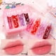 thumbnail image 1 of Pisexur Belleza Maquillaje Aceite protector labial, hidratante y protector contra el agrietamiento, transparente, incoloro y con brillo fino, 4 x 8 mlpara mujeres y hombres, 1 of 9