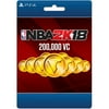 Sony NBA 2K18 200,000 VC (email delivery)