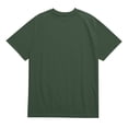 thumbnail image 5 of T -Shirts for Men Raglan Sleeve Crewneck Elastic Outdoor Tops Basic Short Sleeve Soft Gym Pullover, 5 of 6