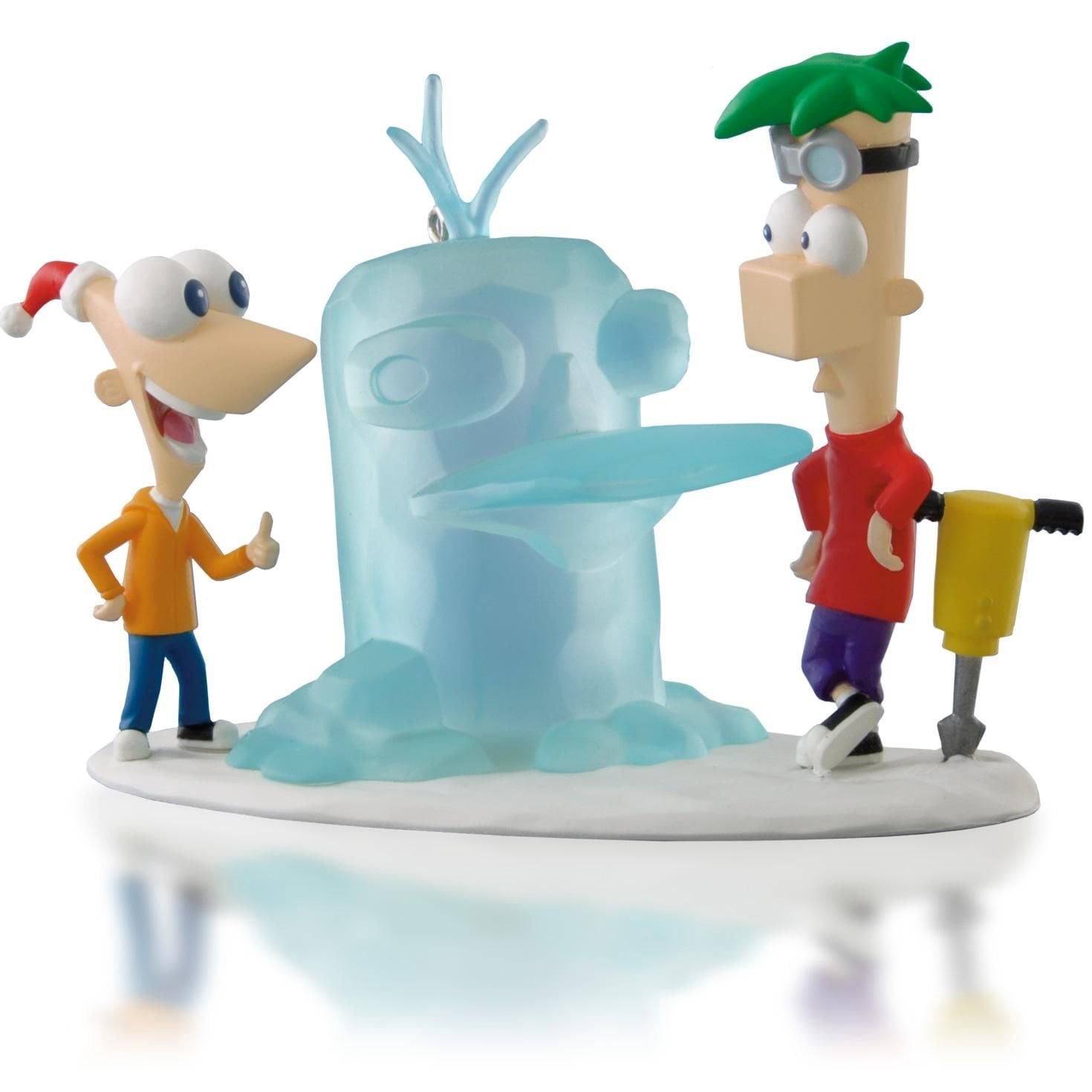2014 Hallmark Ornament - Phineas and Ferb - Icy Cool Adventure ...